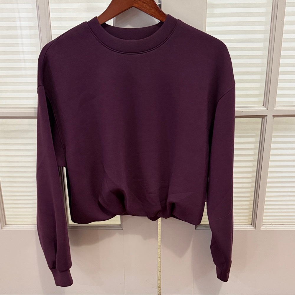 Old Navy Women's Bounce Fleece Bubble Hem Sweatshirt NWT